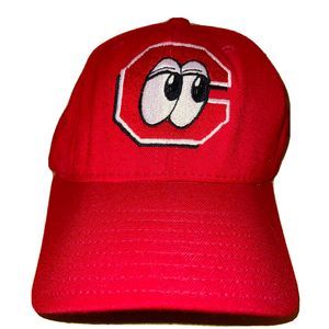 Vintage 90s Chattanooga Lookouts DeLong Fitted Hat Cap Size 7 1/8 MiLB - RARE